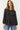 Smocked Center Blouse in Classic Black- Size: S