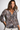 Complex Pattern Blouse in Elastic Fabric- Size: M/L