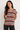 Colorful Blouse with Drawstring Hem - Size: S/M