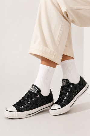 Converse Silver Roses All Star Sneakers-EUR: 37.5