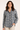 Ruffle Front Shirt in Earth Tones- Size: M/L