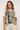 Patchwork Pattern Short-sleeve Top - Size: S