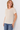 Crew Neck Top in Light Cream- Size: S/M