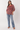 Scoop Neckline Cotton Blouse in Mixed Patterns- Size: XXL
