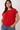 ♦︎ Red Viscose Top - Size: XXL