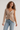 Asymmetric Lace trim textured Blouse- Size: XL