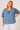 100% Viscose Floral Tie-Neck Top - Size: XXXL
