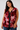 Sleeveless Faux Leather Trim Blouse - Size: XXL/XXXL