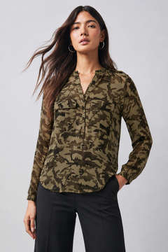Camouflage Utility Blouse - Size: M