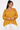 Mustard Long Blouse in Viscose- Size: M(Fits: XL)
