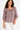 Multicolor Abstract Patterned Blouse - Size: 12
