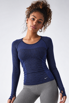Nike Dri-Fit Knit Running Top - Size: M
