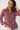 Plaid Shirt in Deep Red- Size: S