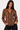 Vintage Blouse in Brown Tones - Size: M
