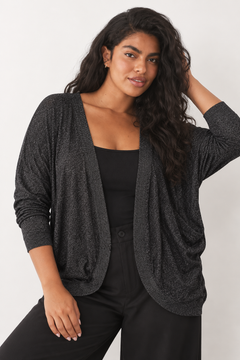 Dolman-sleeve Cardigan - Size: Fits: XL/XXL