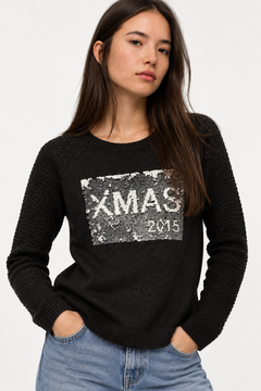 ♦︎ Sequin Xmas Jumper - Size: S/M