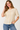 Textured Striped Jumper in Ivory - Size: M/L