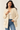Ivory Tweed Jacket with Frayed Edges- Size:L