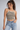 Striped Knit Crop Camisole - Size: S