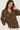 Earth Toned Shimmery Blouse - Size: XL