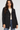 Wide Funnel-neck Wool Coat - Size: M/L