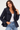 Funnel Neck Short Coat - Size: M