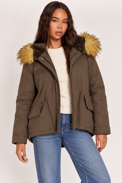 ♦︎ Hooded Parka Jacket - Size: M