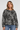Grey Animal Print Sweatshirt Top - Size: M/L