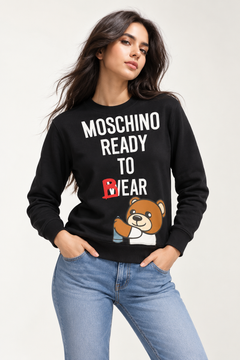 Moschino Ready To Bear Sweatshirt - Size: M