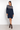 Fair Isle Pattern Knit Dress - Size: M/L