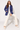 Stipped Raincoat in Cotton Outer shell- Size: M
