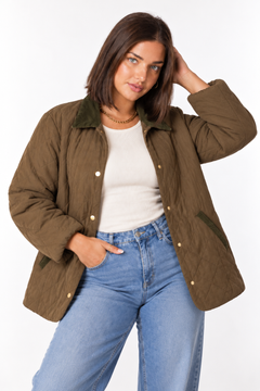 Vintage Padded Quilt Jacket - Size: XXL