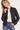 Black Quilted Bomber Jacket - Size: XS
