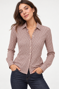Stretchy Blouse in Viscose- Size: M
