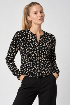 Abstract Spot Cardigan - Size: M