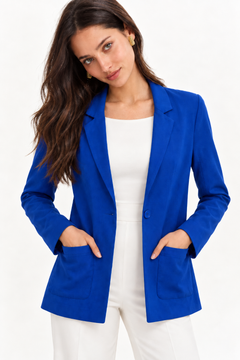 Cobalt Blue Blazer - Size: XS