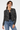 Viscose Blend Cardigan with Abstract Print- Size: M