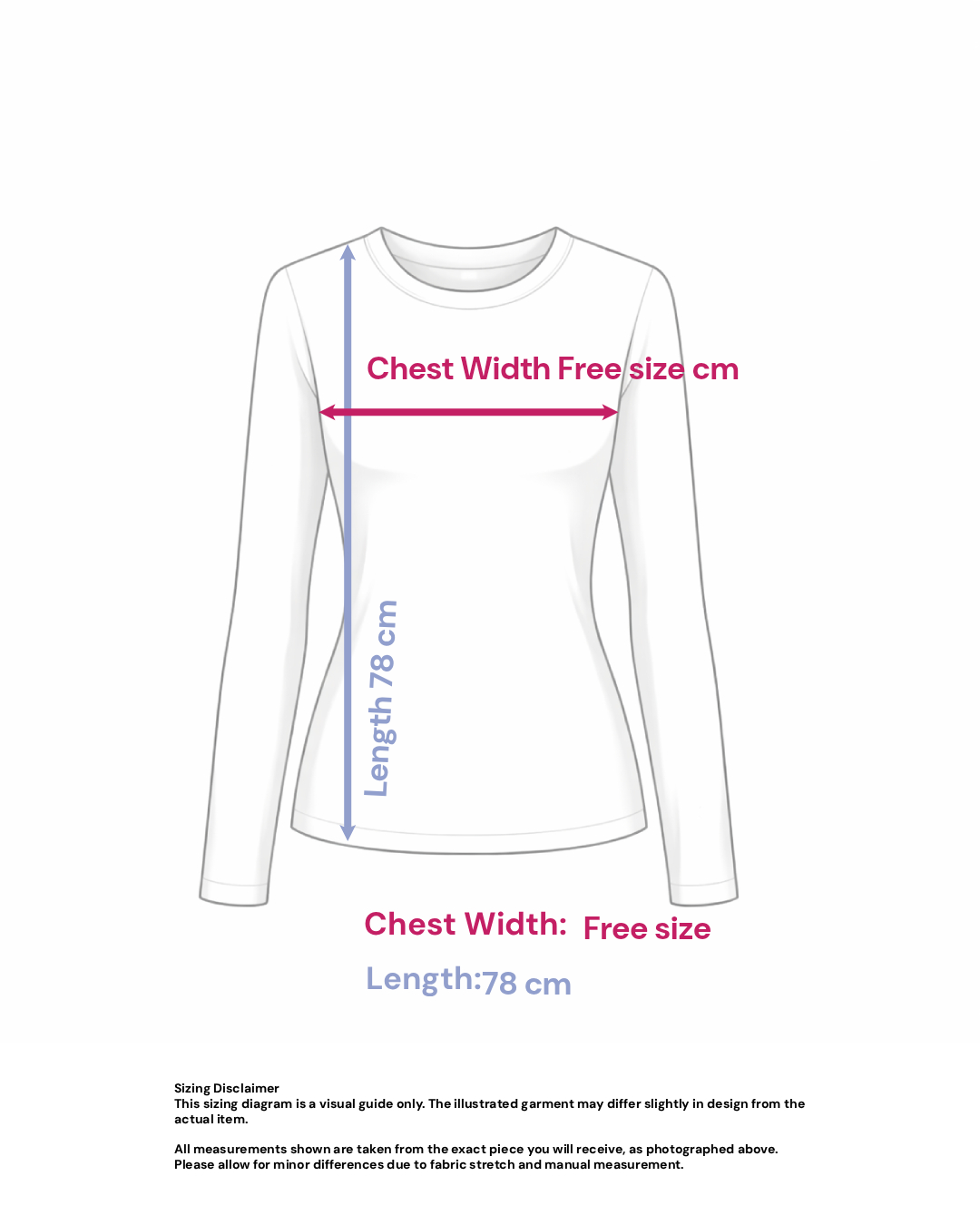 Dolman-sleeve Cardigan - Size: Fits: XL/XXL — measurements