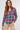 Colorful Plaid Shirt in Cotton- Size: S