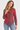 Red Plaid Shirt in All Cotton- Size: M