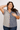 Oversized Patchwork Shirt in Cotton- Size: XXL