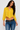 Hight-low Hemline Blouse in Bright Yellow - Size: S/M