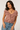 Ruffled Smocked Blouse in Sheer Fabric- Size: L