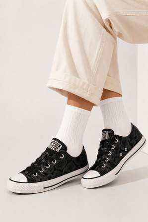 Converse Silver Roses All Star Sneakers-EUR: 37.5