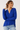 Simple Blouse in Royal Blue- Size: M