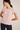 Basic Blouse in Chalk Pink- Size: S