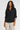 Simple Blouse in Classic Black- Size: L