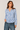 Cotton Blouse with Fan-like Pattern- Size: S