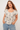 Butterfly Print Blouse in Cotton- Size: XL