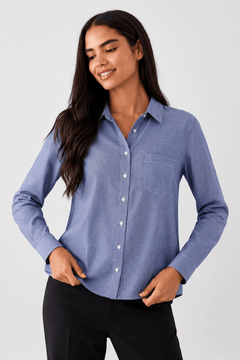 ♦︎ Cotton Linen Shirt - Size: S
